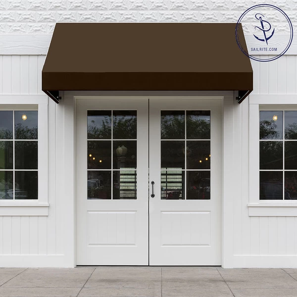 Sunbrella® Marine Grade 4621-0000 True Brown 46" Fabric 4 Sunbrella® Marine Grade 4621-0000 True Brown 46" Fabric - Image 4