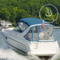 Sunbrella® Marine Grade 4624-0000 Sky Blue 46" Fabric -Textile Store Sunbrella 4624 0000 Sky Blue 46 75