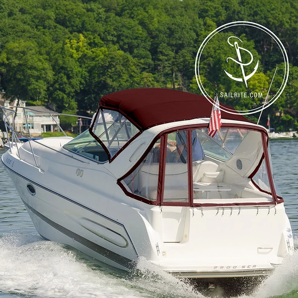 Sunbrella® Marine Grade 4631-0000 Burgundy 46" Fabric 5 Sunbrella® Marine Grade 4631-0000 Burgundy 46" Fabric - Image 5