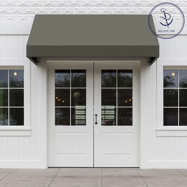 Sunbrella® Marine Grade 4644-0000 Charcoal Grey 46" Fabric 5 Sunbrella® Marine Grade 4644-0000 Charcoal Grey 46" Fabric - Image 5