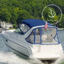 Sunbrella® Marine Grade 4652-0000 Mediterranean Blue 46" Fabric -Textile Store Sunbrella 4652 0000 Mediterranean Blue 46 75