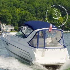 Sunbrella® Marine Grade 4653-0000 Mediterranean Blue Tweed 46" Fabric -Textile Store Sunbrella 4653 0000 Mediterranean Tweed 46 75