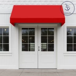 Sunbrella® Marine Grade 4666-0000 Logo Red 46" Fabric -Textile Store Sunbrella 4666 0000 Logo Red 46 72