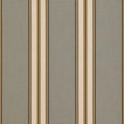 Sunbrella® Awning Stripe 4768-0000 Preston Stone 46" Fabric