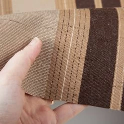 Sunbrella® Awning Stripe 4776-0000 Chocolate Chip Fancy 46" Fabric 8 Sunbrella® Awning Stripe 4776-0000 Chocolate Chip Fancy 46" Fabric -Textile Store Sunbrella 4776 0000 Chocalate Chip Fancy 46 Awning Stripe 4