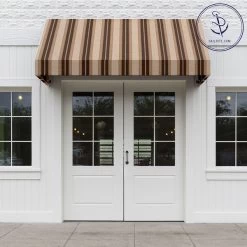 Sunbrella® Awning Stripe 4776-0000 Chocolate Chip Fancy 46" Fabric 9 Sunbrella® Awning Stripe 4776-0000 Chocolate Chip Fancy 46" Fabric -Textile Store Sunbrella 4776 0000 Chocalate Chip Fancy 46 Awning Stripe 72