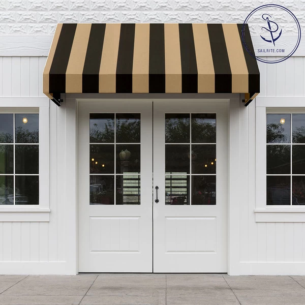 Sunbrella® Awning Stripe 4789-0000 Manhattan Classic 46" Fabric 5 Sunbrella® Awning Stripe 4789-0000 Manhattan Classic 46" Fabric - Image 5