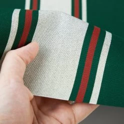 Sunbrella® Awning Stripe 4790-0000 Forest Green Fancy 46" Fabric -Textile Store Sunbrella 4790 0000 Forest Green Fancy 46 Awning Stripe 4