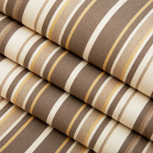 Sunbrella® Awning Stripe 4817-0000 Westfield Mushroom 46" Fabric 2 Sunbrella® Awning Stripe 4817-0000 Westfield Mushroom 46" Fabric - Image 2