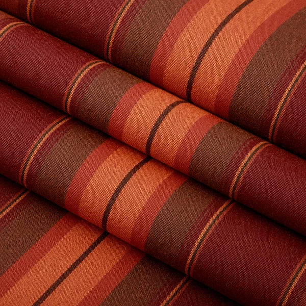 Sunbrella® Awning Stripe 4885-0000 Saxon Chili 46" Fabric 2 Sunbrella® Awning Stripe 4885-0000 Saxon Chili 46" Fabric - Image 2