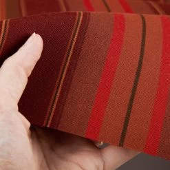 Sunbrella® Awning Stripe 4885-0000 Saxon Chili 46" Fabric 8 Sunbrella® Awning Stripe 4885-0000 Saxon Chili 46" Fabric -Textile Store Sunbrella 4885 0000 Saxon Chili 46 Awning Stripe Fabric 4