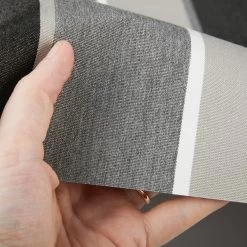 Sunbrella® Awning Stripe 4888-0000 Clinton Granite 46" Fabric -Textile Store Sunbrella 4888 0000 Clinton Granite 46 Awning Stripe Fabric 4