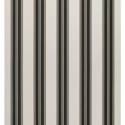 Sunbrella® Awning Stripe 4946-0000 Black/Taupe Fancy 46" Fabric -Textile Store Sunbrella 4946 0000 Black Taupe Fancy Stripe 46 3