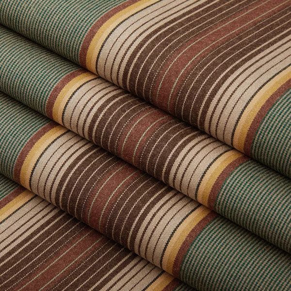 Sunbrella® Awning Stripe 4949-0000 Forest Vintage Bar 46" Fabric 2 Sunbrella® Awning Stripe 4949-0000 Forest Vintage Bar 46" Fabric - Image 2