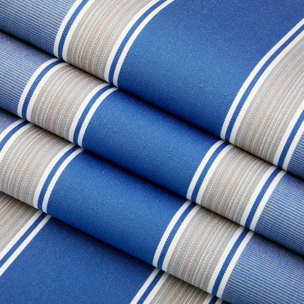 Sunbrella® Awning Stripe 4993-0000 Baycrest Pacific 46" Fabric 2 Sunbrella® Awning Stripe 4993-0000 Baycrest Pacific 46" Fabric - Image 2
