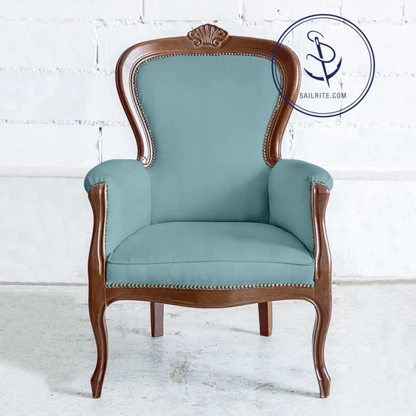 Sunbrella® 5420-0000 Canvas Mineral Blue 54" Upholstery Fabric 6 Sunbrella® 5420-0000 Canvas Mineral Blue 54" Upholstery Fabric - Image 6