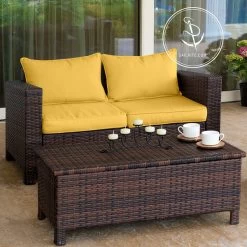 Sunbrella® 5438-0000 Canvas Buttercup 54" Upholstery Fabric 11 Sunbrella® 5438-0000 Canvas Buttercup 54" Upholstery Fabric -Textile Store Sunbrella 5438 0000 Canvas Buttercup 54 73