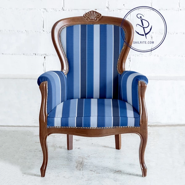 Sunbrella® 56080-0000 Milano Cobalt 54" Upholstery Fabric 6 Sunbrella® 56080-0000 Milano Cobalt 54" Upholstery Fabric - Image 6