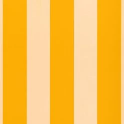 Sunbrella® Awning Stripe 5702-0000 Beaufort Yellow/White 6 Bar 46" Fabric