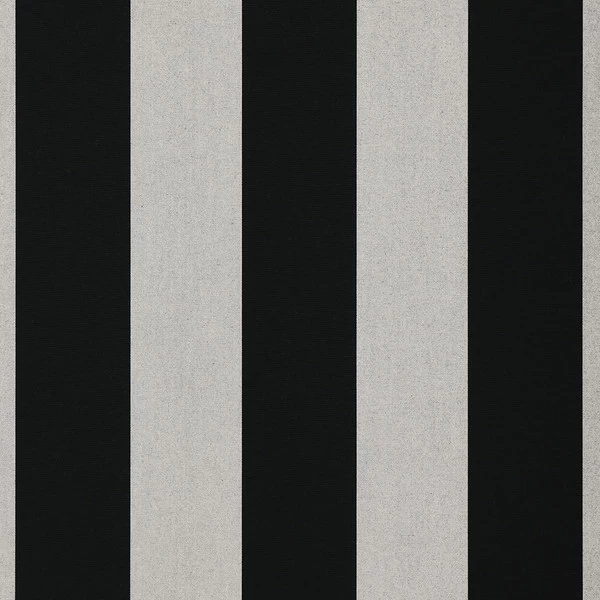 Sunbrella® Awning Stripe 5704-0000 Beaufort Black/White 6 Bar 46" Fabric 1 Sunbrella® Awning Stripe 5704-0000 Beaufort Black/White 6 Bar 46" Fabric