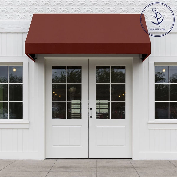 Sunbrella® Marine Grade 6006-0000 Dubonnet Tweed 60" Fabric 5 Sunbrella® Marine Grade 6006-0000 Dubonnet Tweed 60" Fabric - Image 5