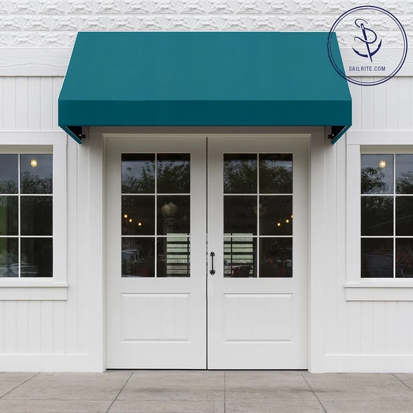 Sunbrella® Marine Grade 6010-0000 Turquoise 60" Fabric 5 Sunbrella® Marine Grade 6010-0000 Turquoise 60" Fabric - Image 5