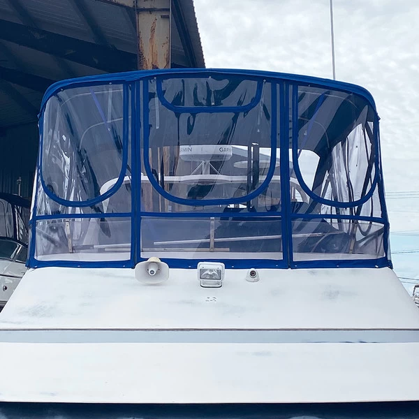 Sunbrella® Marine Grade 6017-0000 Royal Blue Tweed 60" Fabric 5 Sunbrella® Marine Grade 6017-0000 Royal Blue Tweed 60" Fabric - Image 5