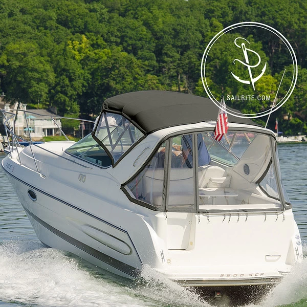 Sunbrella® Marine Grade 6044-0000 Charcoal Grey 60" Fabric 6 Sunbrella® Marine Grade 6044-0000 Charcoal Grey 60" Fabric - Image 6