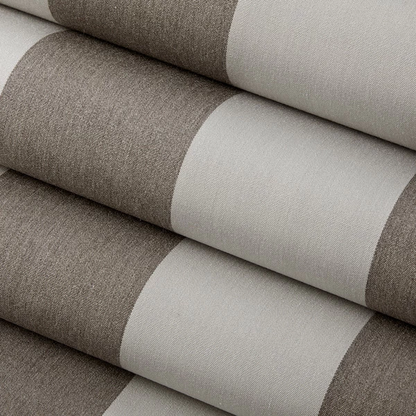 Sunbrella® Awning Stripe 4753-0000 Beaufort Mushroom 46" Fabric 2 Sunbrella® Awning Stripe 4753-0000 Beaufort Mushroom 46" Fabric - Image 2