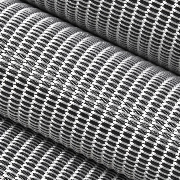 Textilene® Decorative Vinyl Mesh Nickel 54" Fabric 4 Textilene® Decorative Vinyl Mesh Nickel 54" Fabric - Image 4