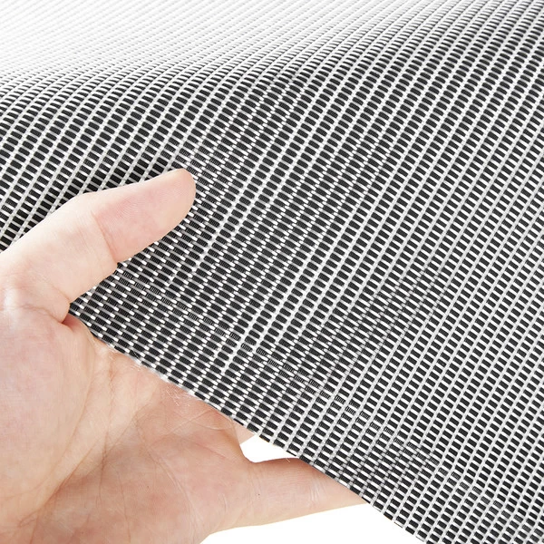 Textilene® Decorative Vinyl Mesh Nickel 54" Fabric 5 Textilene® Decorative Vinyl Mesh Nickel 54" Fabric - Image 5
