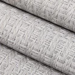 Textilene® Decorative Vinyl Mesh Silver Lining 54" Fabric -Textile Store Textilene Decorative Vinyl Mesh Silver Lining 54 Fabric 4