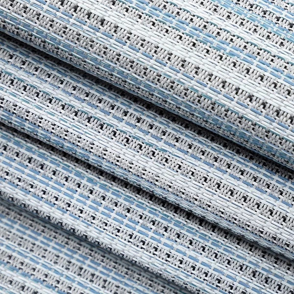 Textilene® Sailrite® Vinyl Mesh Tremor Steel Blue 54" Fabric 1 Textilene® Sailrite® Vinyl Mesh Tremor Steel Blue 54" Fabric