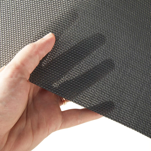 Textilene® Sunsure Vinyl Mesh Ninja Grey 54" Fabric 5 Textilene® Sunsure Vinyl Mesh Ninja Grey 54" Fabric - Image 5