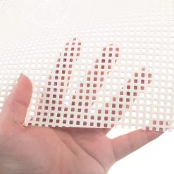 Trampoline Mesh Heavy Duty 24oz White 71" -Textile Store Trampoline Mesh Heavy Duty 24oz White 71 3