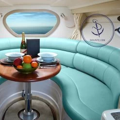 Ultraleather® Original Cyan 54" Fabric -Textile Store Ultraleather Fabric 54 Cyan 76