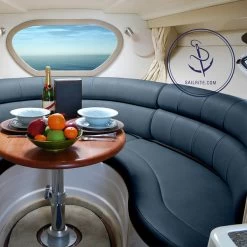 Ultraleather® Original Diplomat Blue 54" Fabric -Textile Store Ultraleather Fabric 54 Diplomat Blue 76